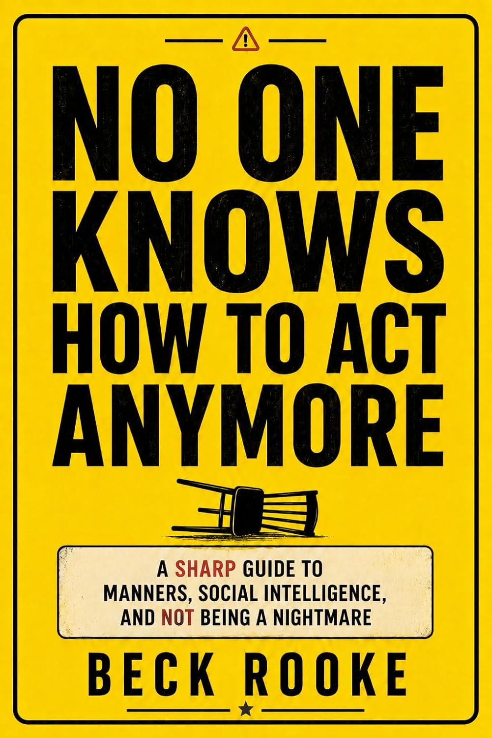 No One Knows How to Act Anymore