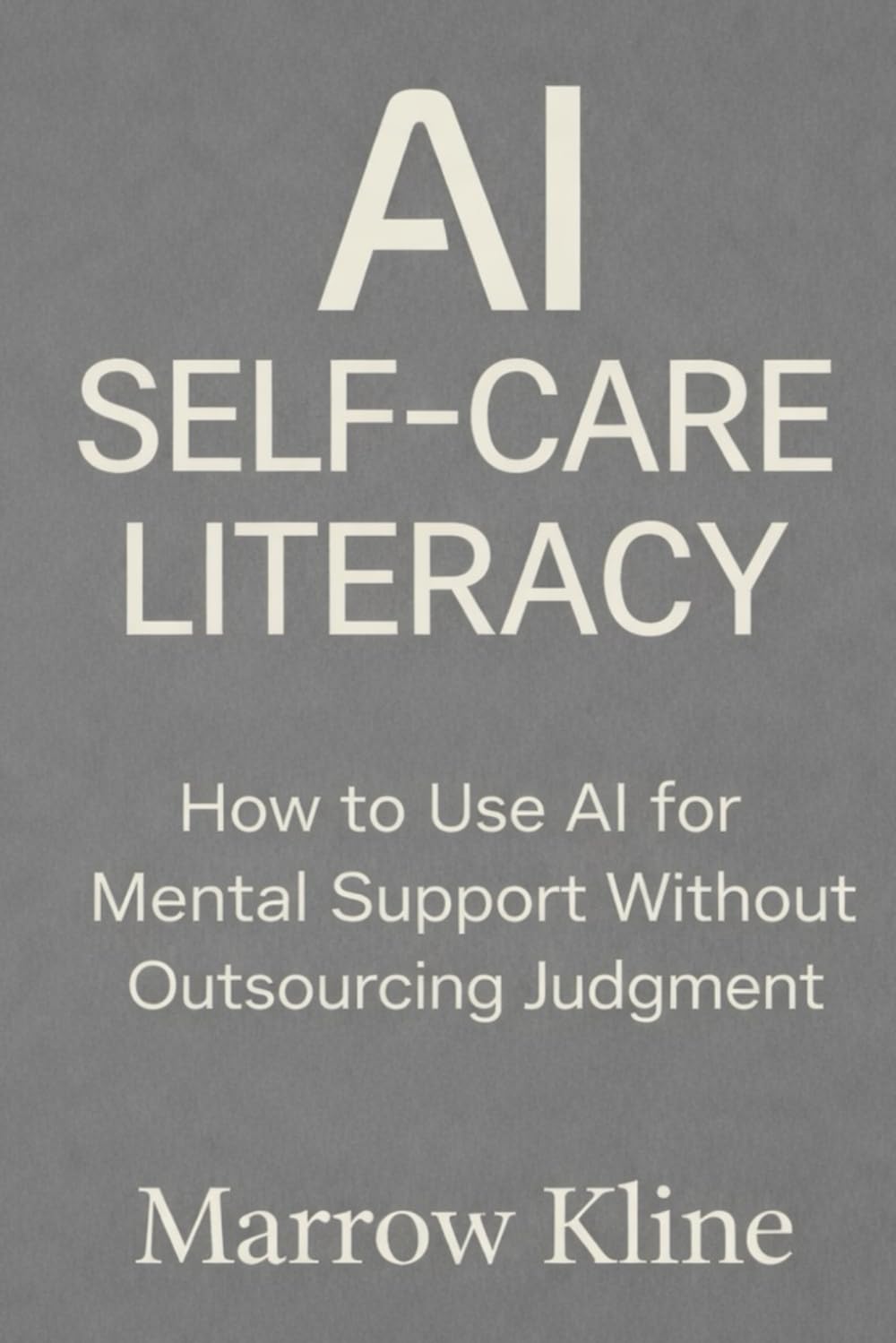 AI Self-Care Literacy